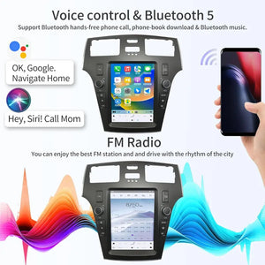 10.4" Qualcomm For ES240 ES300 ES330 ES350 2001-2005 Car Radio Stereo Carplay Upgrade Tesla Style Screen Android Auto GPS Navigation Multimedia Player Carputech