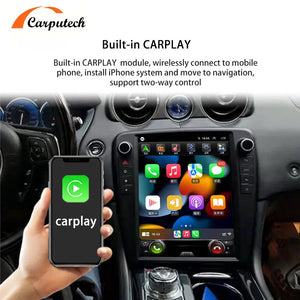 For Jaguar XJL 2010 2011 2012- 2018 Android 13 Car Multimedia Player Car Radio GPS Navigation Auto Audio DSP 12.1 Inch Tesla Style Screen Carputech