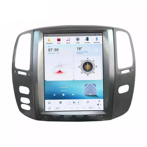 12.1" Qualcomm For Lexus LX470 2002-2007 Car Radio Stereo Carplay Upgrade Tesla Style Screen Android Auto GPS Navigation Multimedia Player Carputech