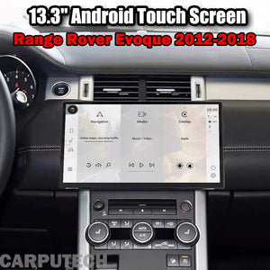 13.3" For Land Rover Range Rover Evoque 2012-2018 Android Navigation Screen Car Radio Multimedia Player Carputech