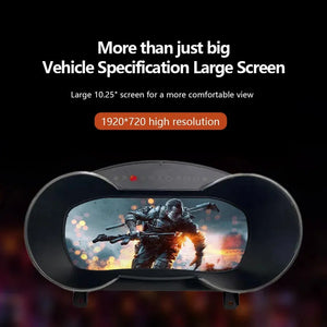 10.25'' LCD Digital Dashboard Cluster For Audi TT 2006-2016 Car Lcd Panel Speedometer Virtual Cockpit Carputech