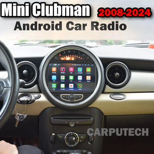 8" For Mini Clubman 2008-2024 Car Radio Stereo Carplay Upgrade Screen Android Auto GPS Navigation Multimedia Player Carputech
