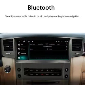 12.3 inch Lexus LX570 2007-2015 Car Radio Multimedia Player Wireless CarPlay Android Auto Upgrade Android Touch Screen Carputech