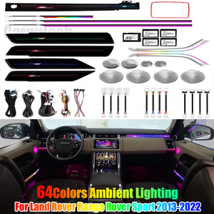 Upgrade Symphony LED Car Interior Ambient Lighting for Land Rover Range Rover Sport 2013-2022 Decoration Accessories Carputech