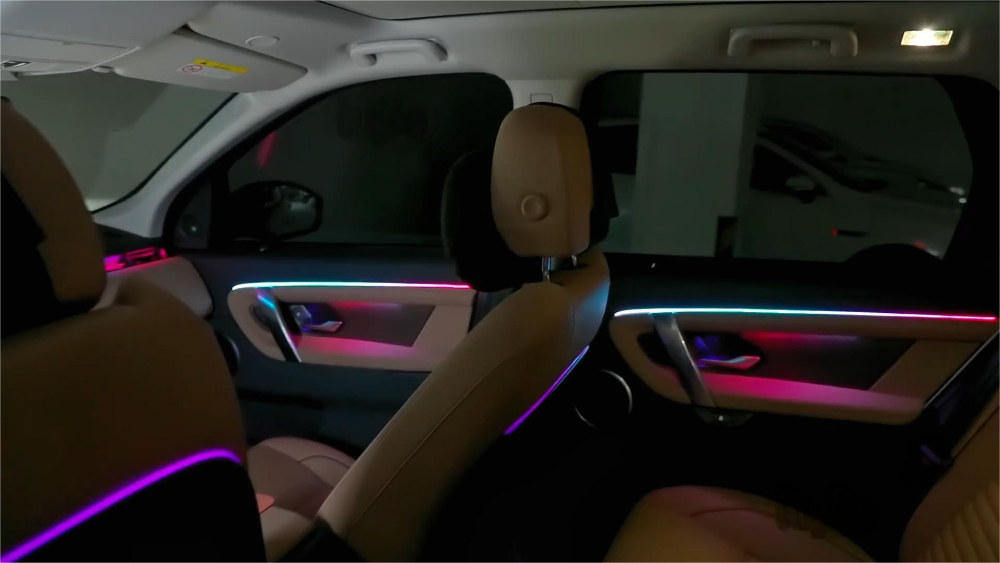 Upgrade Symphony LED Car Interior Ambient Lighting for Land Rover Discovery Sport 2020-2025 Decoration Accessories
