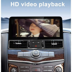 12.3 "Android 14 Infiniti QX56 QX80 Nissan Amanda Patrol Y62 2010-2020 Navigation Screen Car Radio Multimedia Player Carputech