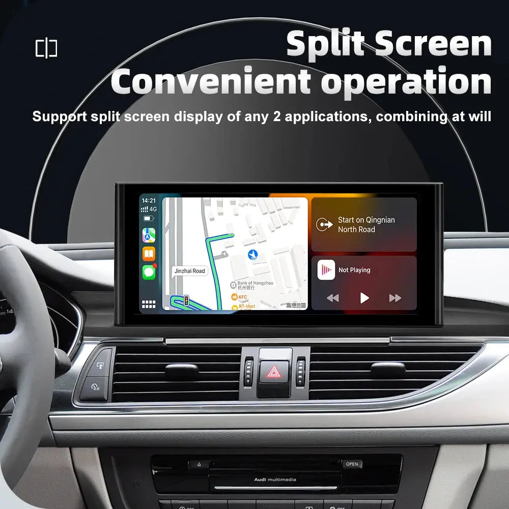 For Audi A6 A6L A7 C7 RS6 RS7 S6 S7 2012-2018 12.3inch Touch Screen Android 13 Car Multimedia Stereo HD 1920*720 BT Carplay GPS Navi Radio Player with Carplay Android Auto Carputech