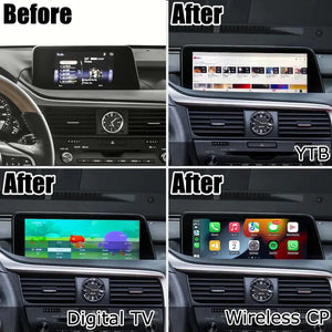 12.3 Inches for Lexus RX RX350 RX450h RX200t 2016-2021 Car Radio Multimedia Player Wireless CarPlay Android Auto Upgrade Android Touch Screen Carputech
