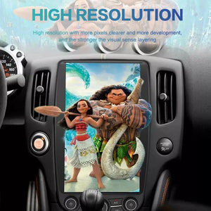 13.6" Qualcomm For Nissan 370Z 2009-2021 Car Radio Stereo Carplay Upgrade Tesla Style Screen Android Auto GPS Navigation Multimedia Player Carputech