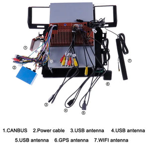 For Land Rover Range Sport L320 2005 2006 2007 2008 2009 Tesla Screen Car Radio 2Din Android 13.0 8G+256GB GPS Nav Carplay 5G Network Carputech