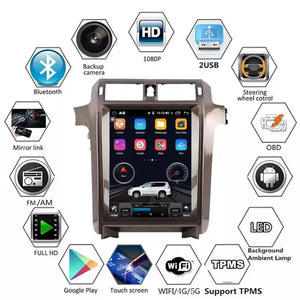 15" Qualcomm For LEXUS GX400 2010-2021 Car Radio Stereo Carplay Upgrade Tesla Style Screen Android Auto GPS Navigation Multimedia Player Carputech