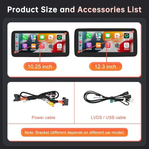 For Mercedes Benz E Class W212 2009-2016 NTG4.0/4.5/5.0 Linux Car Radio Multimedia Touch Screen Head Unit Wireless Apple CarPlay Android Auto Carputech