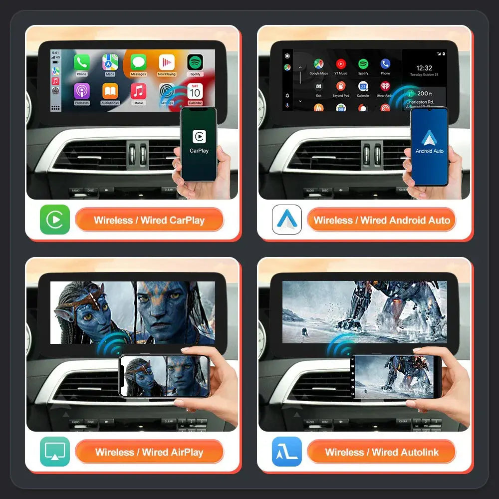 For Mercedes Benz C Class W204 2011-2012 NTG4.0/4.5 Linux Car Radio Multimedia Touch Screen Head Unit Wireless Apple CarPlay Android Auto Carputech