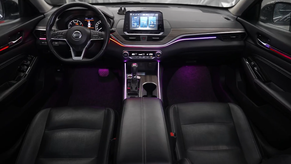 Upgrade 64 Colors Led Car Interior Ambient Lighting for Nissan Altima / TEANA 2019-2025 Atmosphere Decoration Accessories