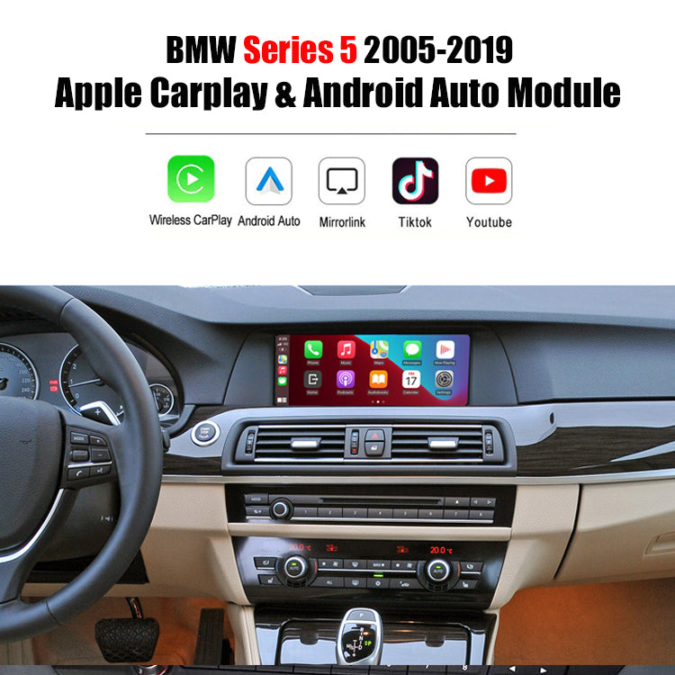 BMW Series 5 2005-2019 | Apple Carplay & Android Auto Module