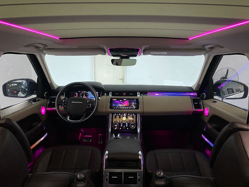 Upgrade Symphony LED Car Interior Ambient Lighting for Land Rover Range Rover Sport 2013-2022 Decoration Accessories Carputech