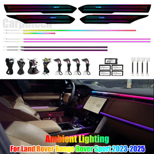 Upgrade Symphony LED Car Interior Ambient Lighting for Land Rover Range Rover Sport 2023-2025 Decoration Accessories Carputech