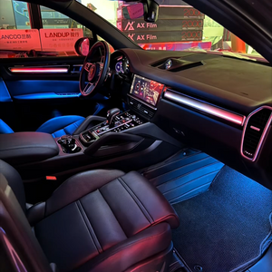 Upgrade Symphony Car Interior Ambient Light for Porsche Cayenne 2018-2023 Atmosphere Strip Decoration Accessories Carputech
