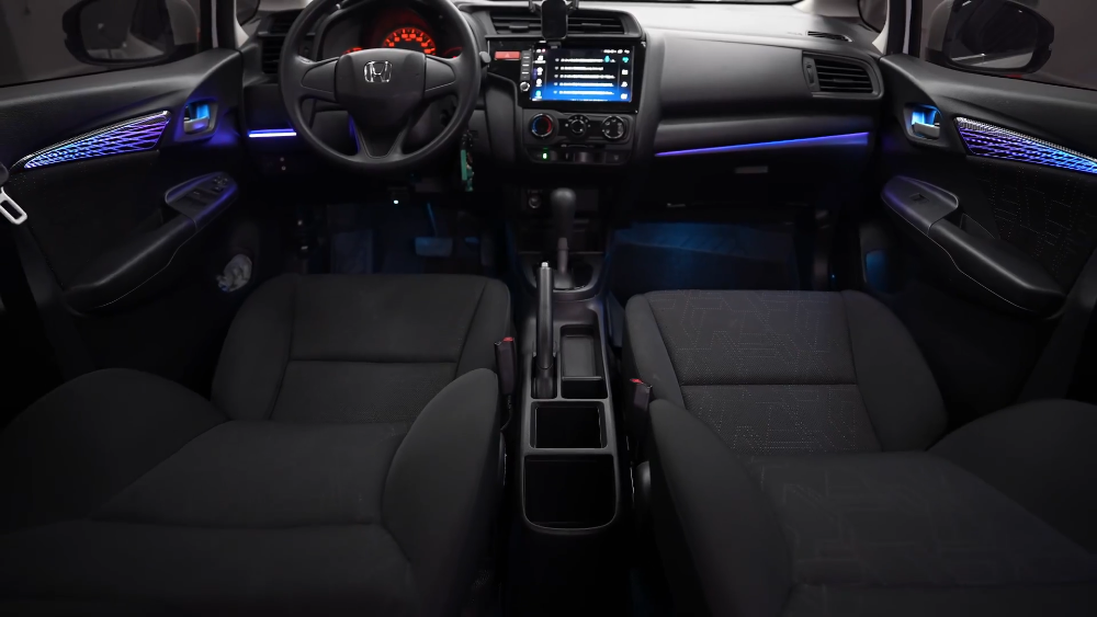 For Honda Fit 2014-2020 64 Color Symphony Car Interior Ambient Lighting Trim Decoration Accessories