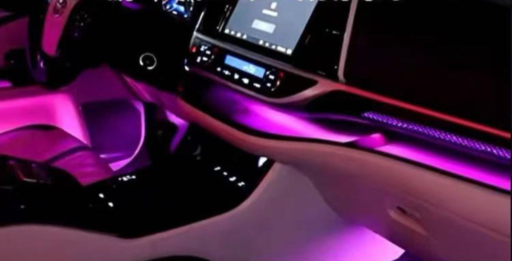 64 Colors Ambient Lighting Upgrade Kit for Toyota Highlander 2015 - 2021 Interior LED Light Accessories
