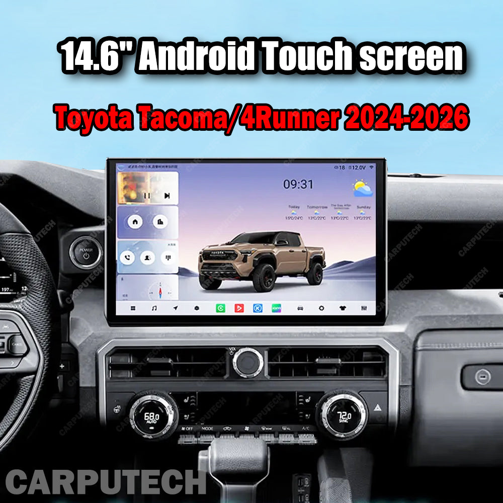 14.6'' For Toyota Tacoma/4Runner 2024-2026 Android Screen Infotainment Navigation System Car Multimedia Touch Screen Head Unit Car Radio GPS