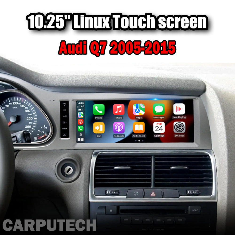 10.25 inch For Audi Q7 2005-2015 MMI 2G 3G Linux Infotainment Navigation System Car Multimedia Touch Screen Head Unit Car Radio GPS