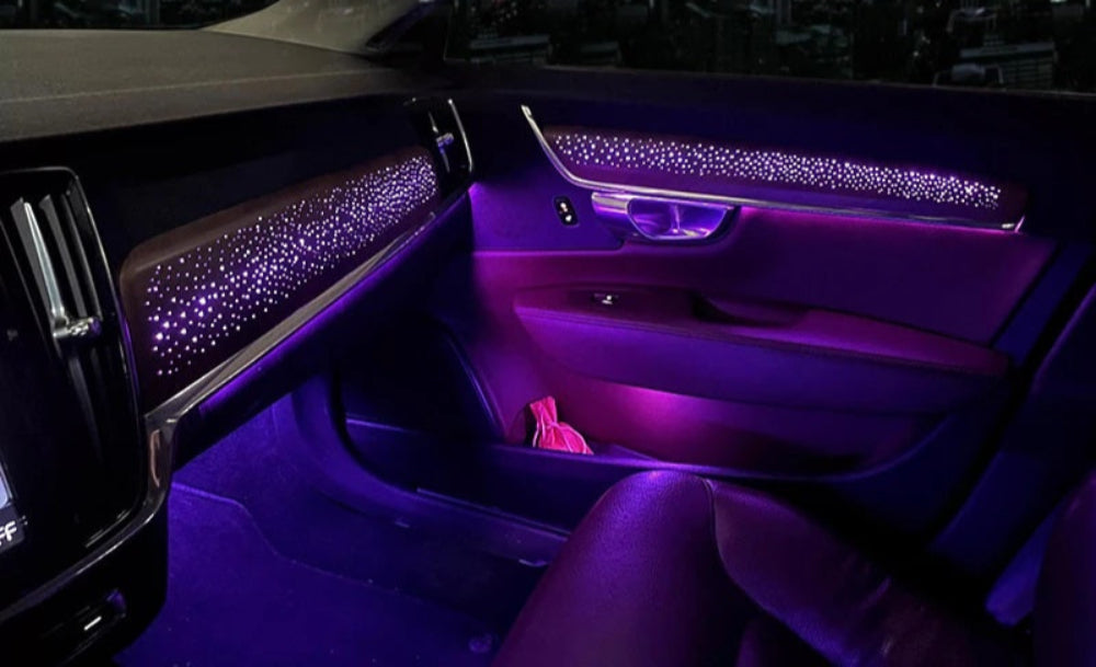 Upgrade LED Car Interior Ambient Lighting for Volvo S90 2017-2024 Strip Accessories Decoration