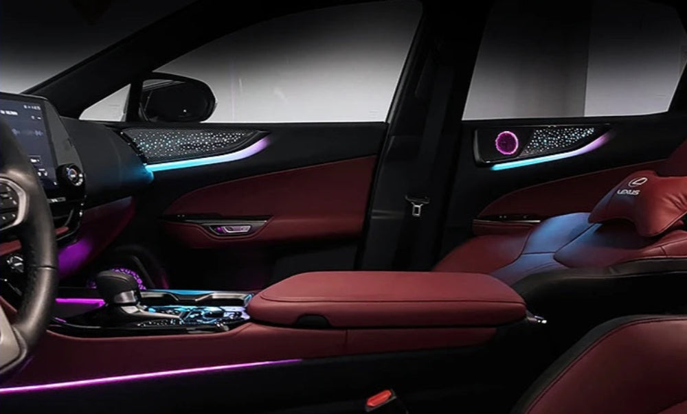 Dynamic Symphony Colorful Ambient Lighting for LEXUS NX 2022-2025 Interior LED Light Trim Upgrade Accessories Carputech