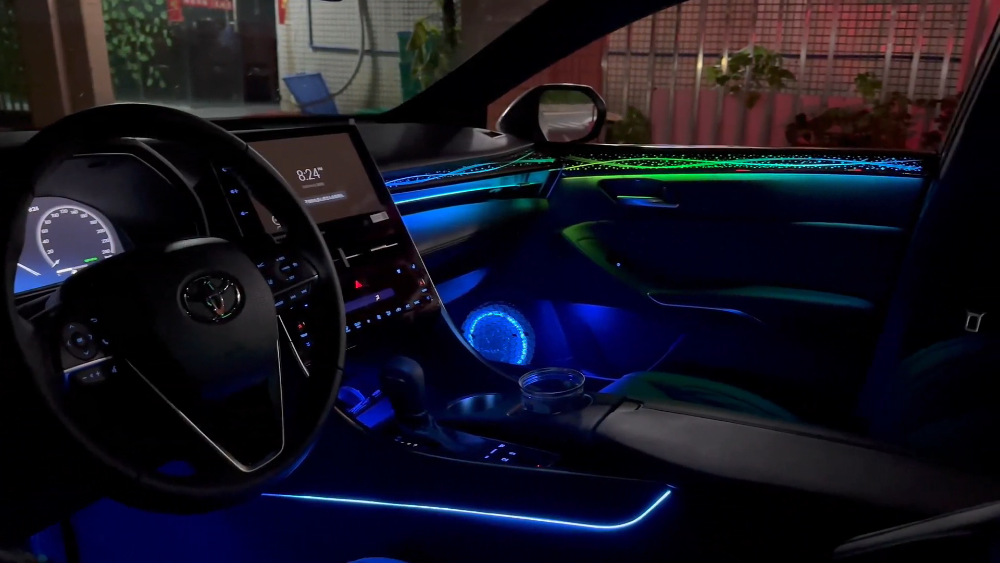 For Toyota Avalon 2019-2025 64 Color Symphony Car Interior Ambient Lighting Trim Decoration Accessories