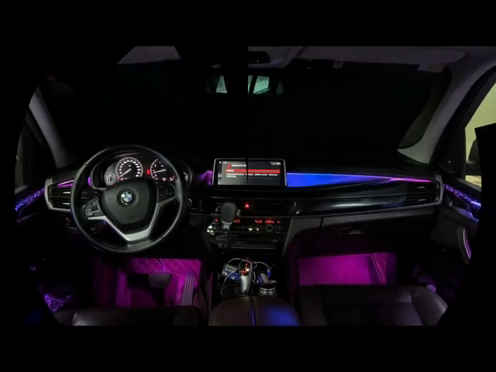 Symphony Dynamic Ambient Lighting Star Kit for BMW X5 X6 F15 F16 2014 - 2018 Interior LED Light Accessories Trim Carputech