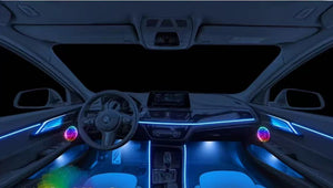 64 Colors Dynamic Ambient Lighting for BMW 1 Series 2016-2023 Interior Lighting Upgrade Accessories Carputech