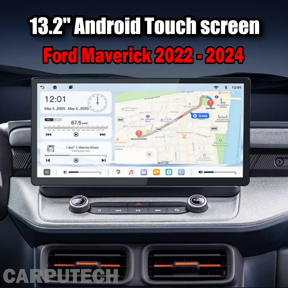 13.2" for Ford Maverick 2022 - 2024 Retains Sync3 Android Infotainment Navigation System Car Multimedia Touch Screen Head Unit Car Radio