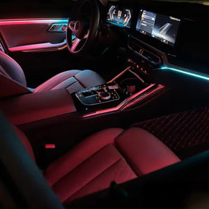 64 Colors LED Car Interior Ambient Lighting for BMW 3 Series 2020-2025 Atmosphere Strip Accessories Upgrade Carputech