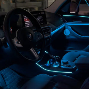 For BMW X3 X4 G01 G02 2018 - 2023 Ambient Lighting Upgrade Kit Interior LED Light Trim Accessories Atmosphere Lamp Carputech