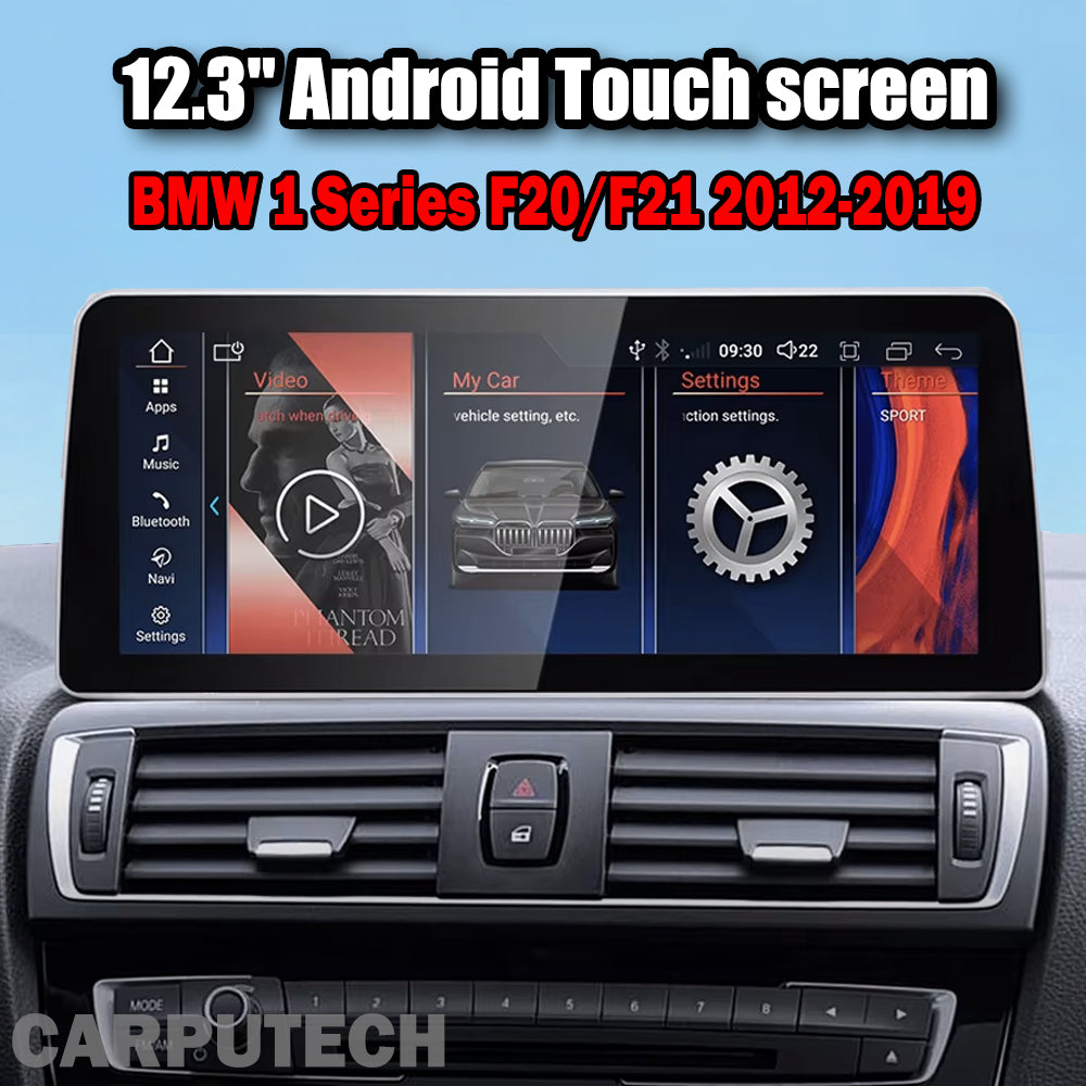 Drahtlose Carplay Android 14, Für BMW F20 F30 F21 F22 F31 F32 F33 F34 F36 NBT EVO Multimedia Player Auto Radio Bildschirm GPS
