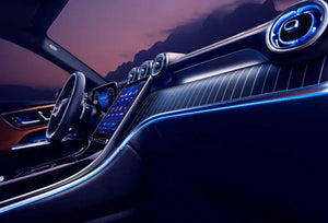 Full Set 64 Colors Car Interior LED Lighting Car Ambient Lighting Kit for Mercedes Benz C-class W206 / GLC X254 2022-2025 Carputech