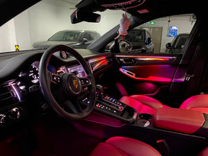 Dynamic Ambient Light for Porsche Macan 2018-2025 Interior LED Lighting Upgrade Trim Panel Atmosphere Accessories Carputech