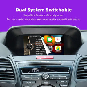 For Acura ILX / RDX / ZDX / TL / MDX (2007–2013) – Wireless CarPlay & Android Auto Upgrade | Plug & Play Interface for Factory Screen Carputech