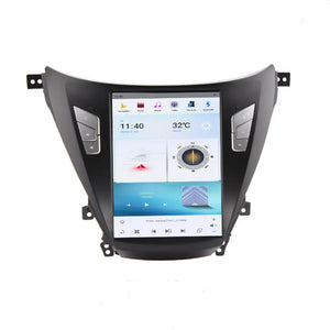 10.4" For Hyundai Elantra 2014-2016 Car Radio Headunit Stereo Carplay Upgrade Tesla Style Screen Android Auto GPS Navigation Multimedia Player Carputech