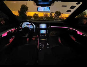 Car Ambient Lighting Led Upgrade Interior Ambient Lighting for Infiniti QX50 2018-2024 Carputech