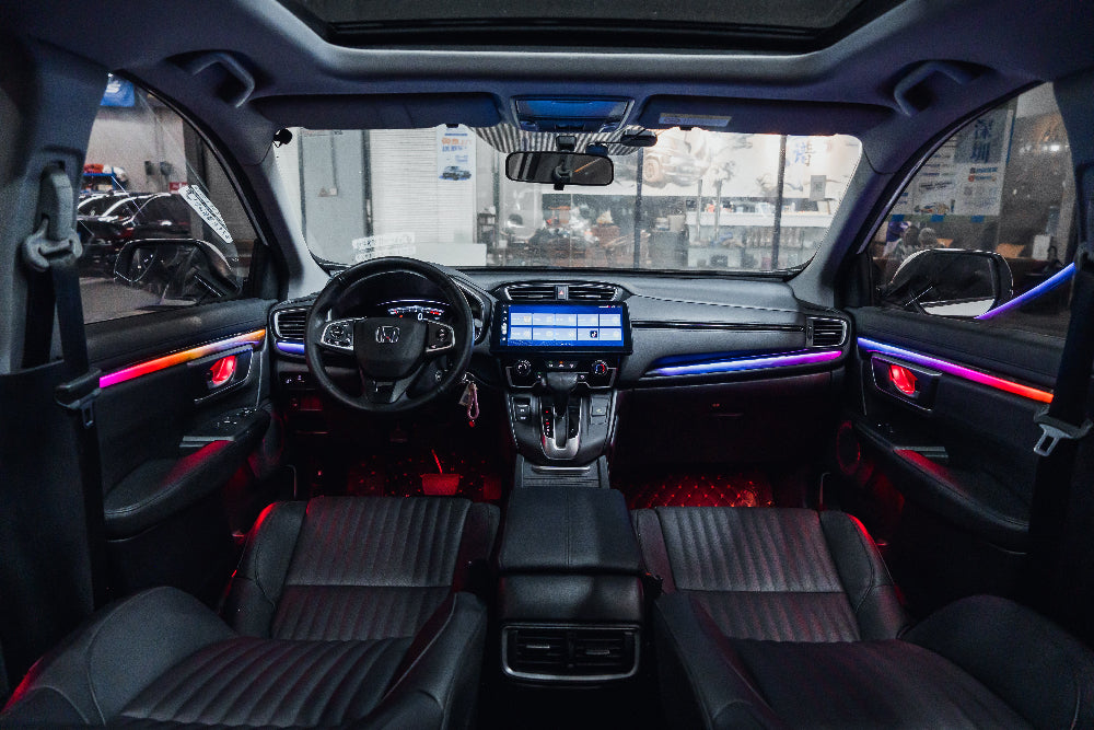 Dynamic Ambient Lighting for Honda CR-V 2017-2022 5th Gen Interior Lighting Upgrade Accessories