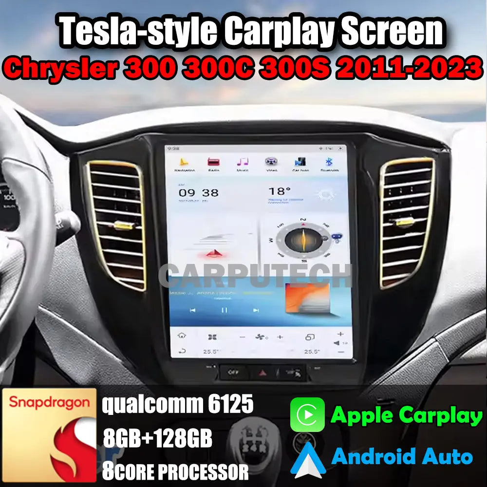 12.1" For Mitsubishi Triton L200 2015-2018 Car Radio Headunit Stereo Carplay Upgrade Tesla Style Screen Android Auto GPS Navigation Multimedia Player Carputech