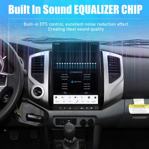 13.8" Qualcomm For Toyota Tacoma 2005-2015 Car Radio Stereo Carplay Upgrade Tesla Style Screen Android Auto GPS Navigation Multimedia Player Carputech