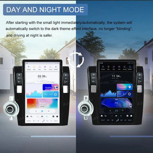 13.6" Qualcomm For Toyota Sequoia 2007-2018 Car Radio Stereo Carplay Upgrade Tesla Style Screen Android Auto GPS Navigation Multimedia Player Carputech