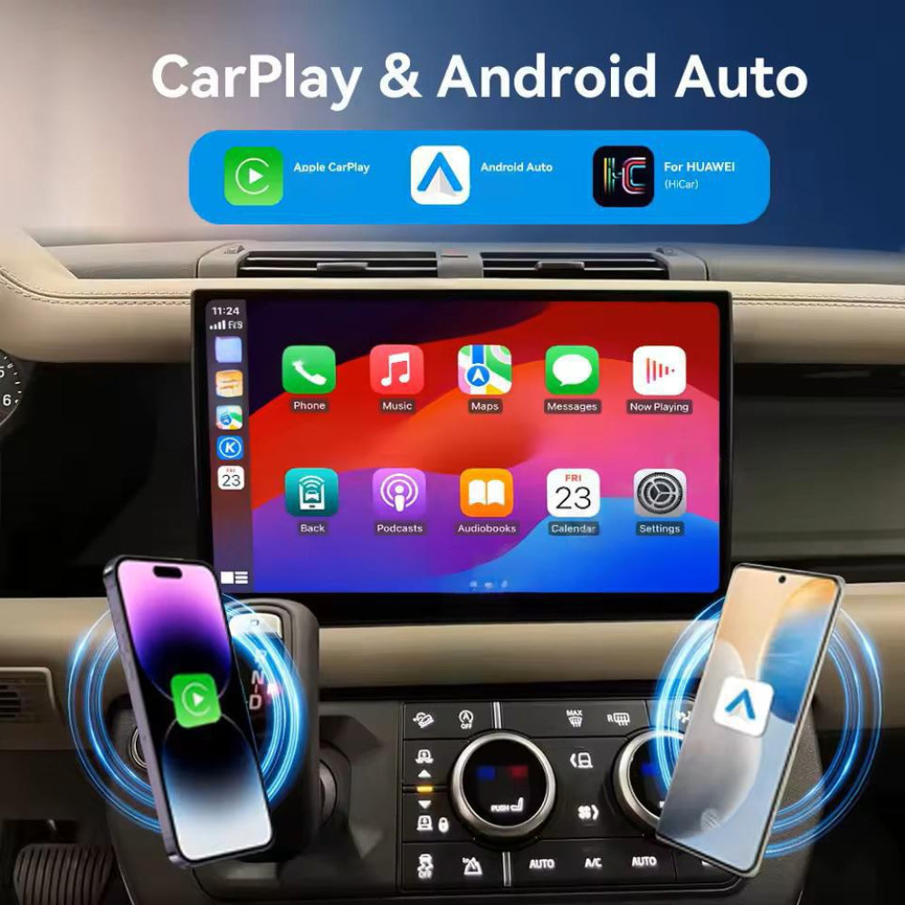 13.3inch Touch Screen For Land Rover Defender 2018-2025 Android 13 Car Radio Multimedia Player Navigation Carputech