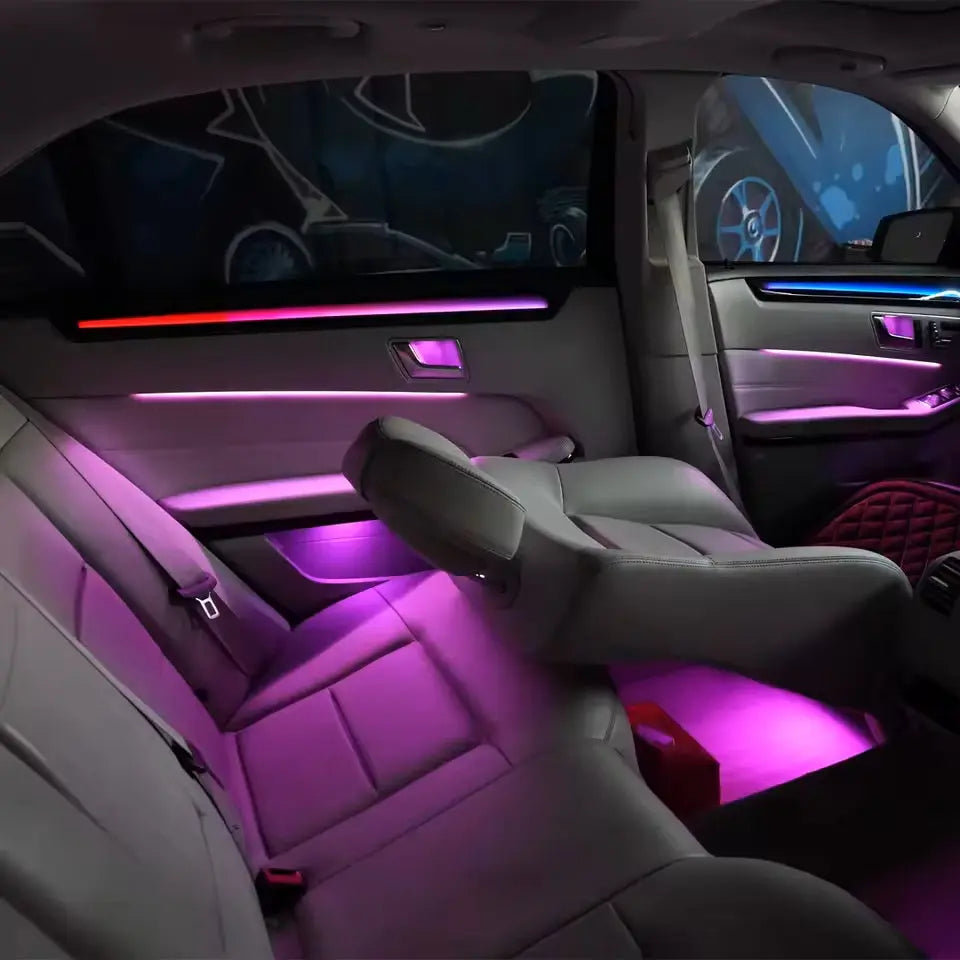 For Mercedes-Benz E-Class W212 2010-2015 64 colors Galaxy Symphony Ambient Lighting Carputech