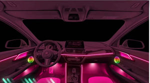 64 Colors Dynamic Ambient Lighting for BMW 1 Series 2016-2023 Interior Lighting Upgrade Accessories Carputech