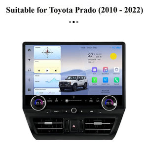 16.8inch Touch Screen For Toyota Prado 2010-2022 Android 13 Car Radio Multimedia Player Navigation Carputech