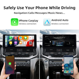 16.2inch Touch Screen For Toyota Land Cruiser LC200 LC300 2007-2021 Android 14 Car Radio Multimedia Player Navigation Carputech