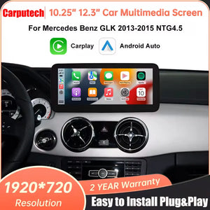 For Mercedes Benz GLK 2013-2015 Linux Car Radio Multimedia Touch Screen Head Unit Wireless Apple CarPlay Android Auto - Carputech